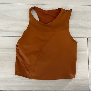 Lululemon Ribbed Asymmetrical Yoga Tank Size 6